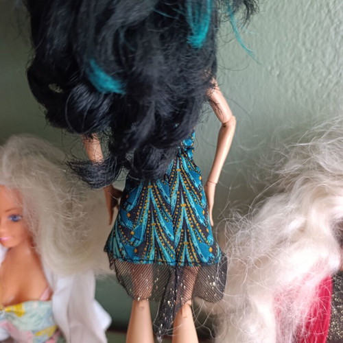 Monster High Cleo de Nile G1 2013 Frights Camera Action! doll used with Santa outfit gift