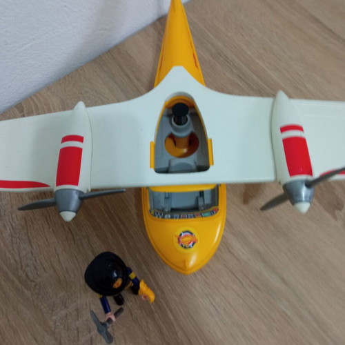 Playmobil Firefighting Canadair used, set included
