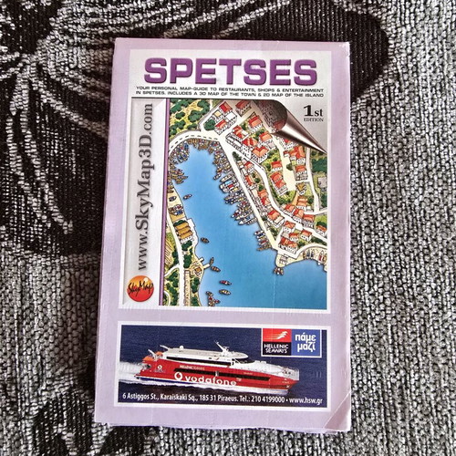Blue Star Ferries Island Maps like new, pack