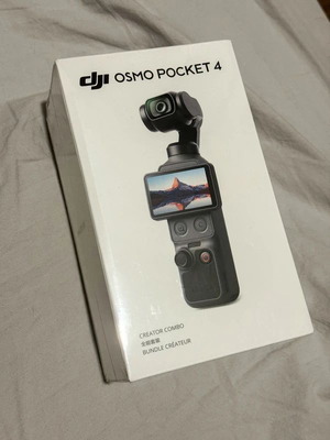 DJI Osmo Pocket 4 Creator Combo, sealed