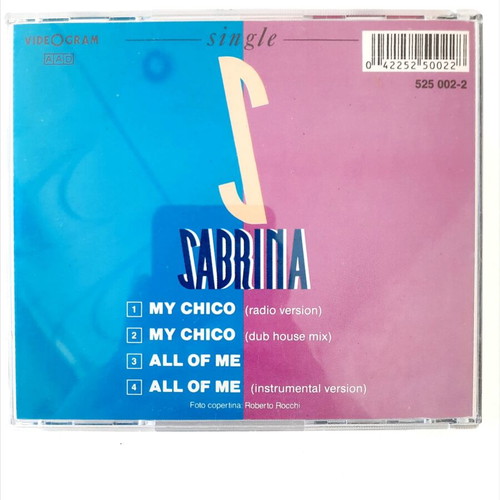 Sabrina My Chico / All Of Me 1988 Italian CD single used, pop
