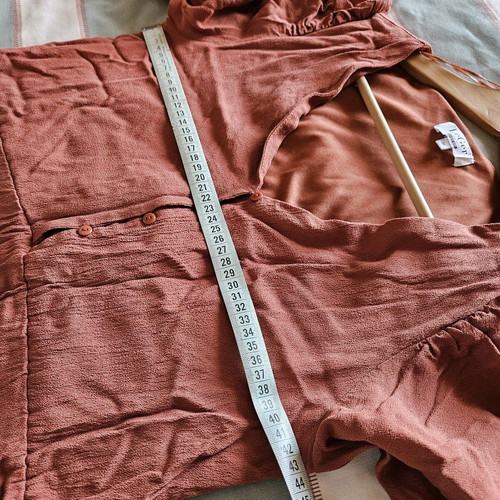 LeGer tunic dress like new, size S/M, terracotta