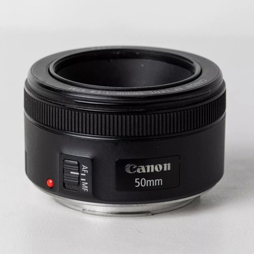 Canon EF 50mm f1.8 STM lens like new