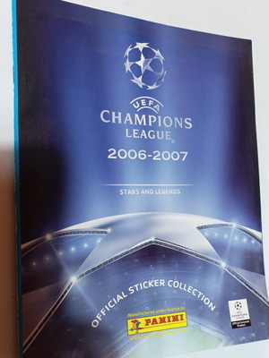 UEFA Champions League 2006-2007 Panini συλλογή αυτοκόλλητων καινούργια