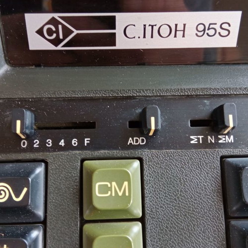 Citoh 95S cash register used, functional, 2008 model