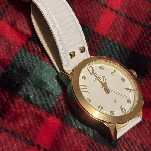 Gregio women's watch white and gold like new