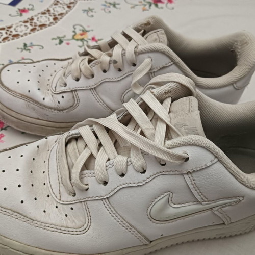 Nike Air Force 1 Jewel white used, size 40