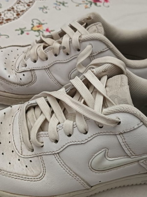 Nike Air Force 1 Jewel white used, size 40