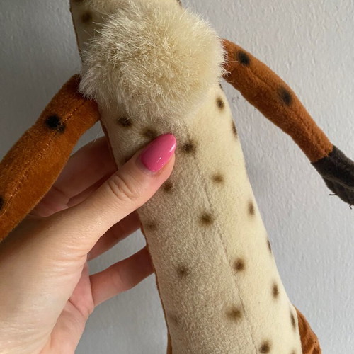 Weasel Buck plush toy from Ice Age 2008 used, 34 cm