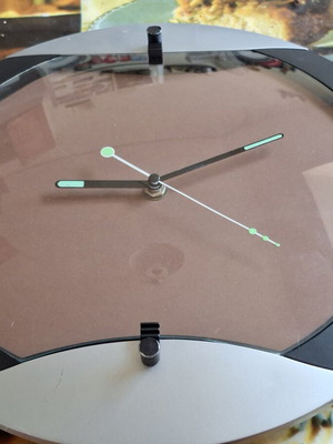Wall analog clock multicolored like new