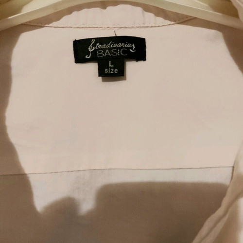 Stradivarius shirt pink used like new with elegant sleeves