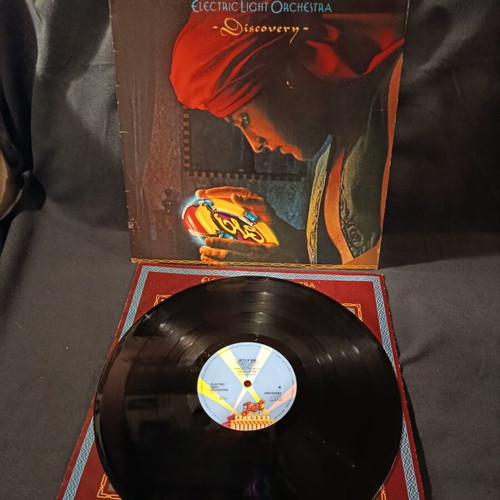 Discovery vinyl LP album used by Electric Light Orchestra