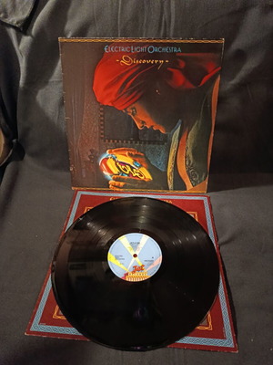 Discovery vinyl LP album used by Electric Light Orchestra