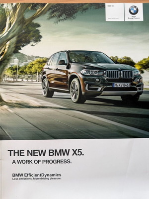 Φυλλάδιο The New BMW X5 2014 καινούργιο
