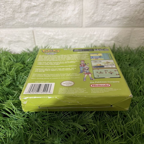 Pokémon LeafGreen Game Boy Advance game like new, original