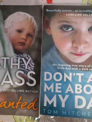 Biographical books used, set of 2, English