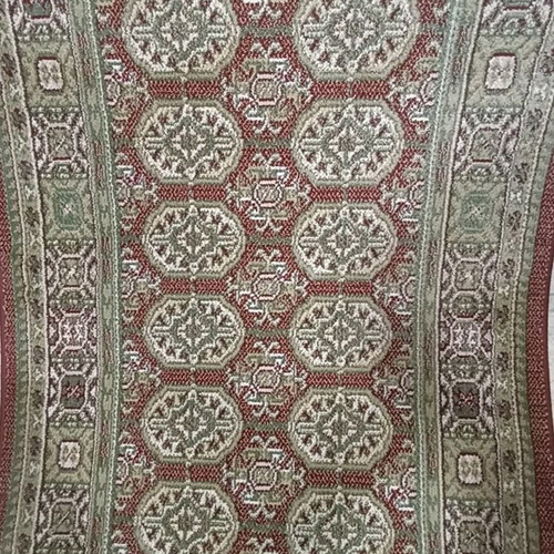 Wool runner rug by the meter with beautiful colors and pattern