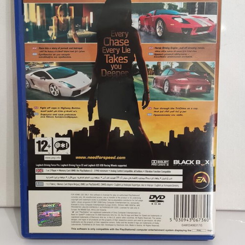 Need for Speed Undercover PlayStation 2 game like new