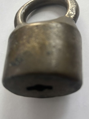 Collector padlock used