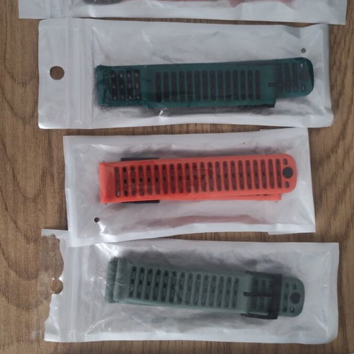 Silicone watch straps 22mm new, pack