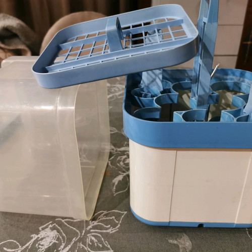Chicco Bottle Sterilizer used, 8 bottle capacity