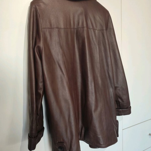 Momoi Leather leather jacket like new, black, size L