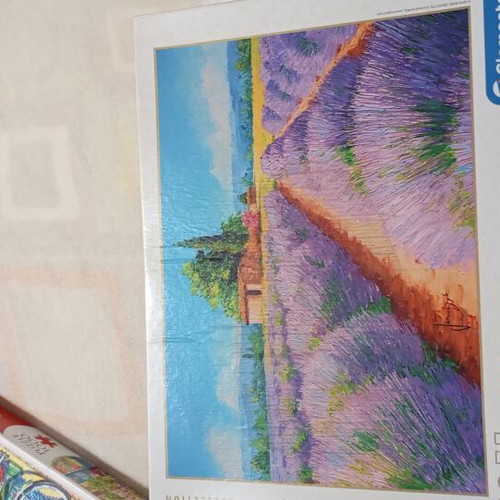 Puzzle set like new, 2x1000 pieces and 4x500 pieces