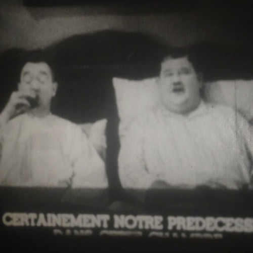 Standard 8mm silent film 400ft "Les As D' Oxford" used comedy