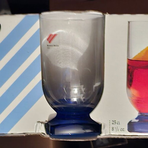 Bormioli Rocco Ibisco glasses set of 3 new, minimal design