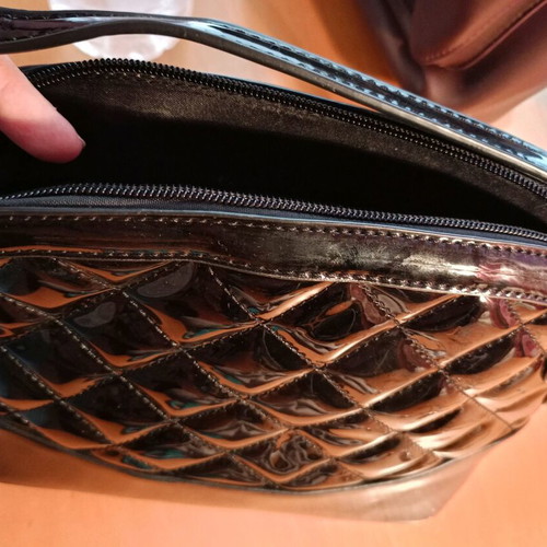 Patent crossbody bag black like new