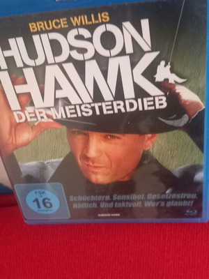 Hudson Hawk Blu-Ray σαν καινούργιο, Bruce Willis, δράσης περιπέτεια