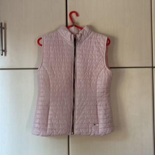 Women's sleeveless jacket fashion size S like new, pink