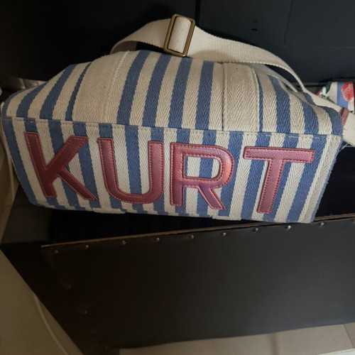 Kurt Geiger handbag used, blue, size medium