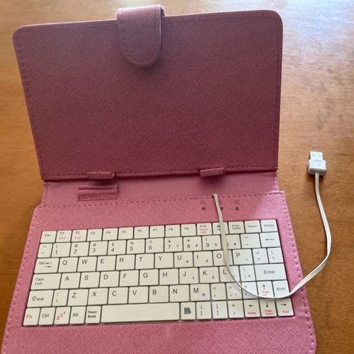 Tablet keyboard case used 23x14