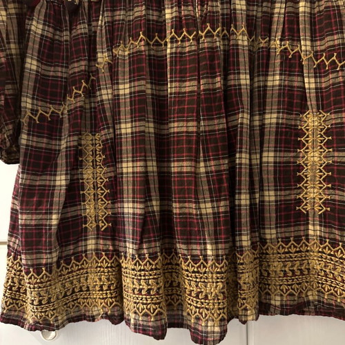 Zara dress size M used, brown boho style