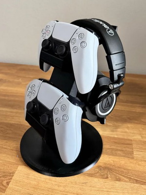 Βάση για 2 χειριστήρια PlayStation 5 ή XBOX και 1 headset καινούργια