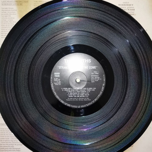 The Smiths Strangeways, Here We Come vinyl used, original Greek press 1987