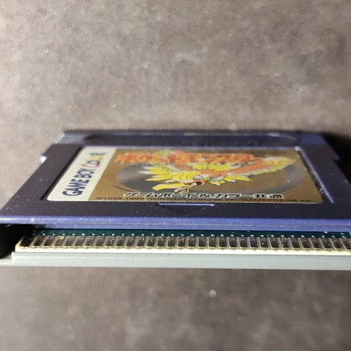 Pokemon Gold Japanese Edition Game Boy Color cartridge like new