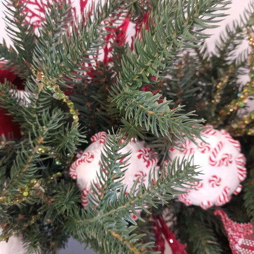 Christmas wreath new, handmade 65cm diameter