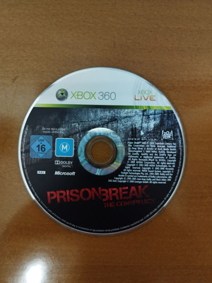 Prison Break Xbox 360 game used, European edition, disc only
