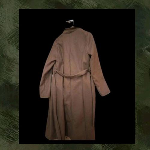 Brown coat new, size S