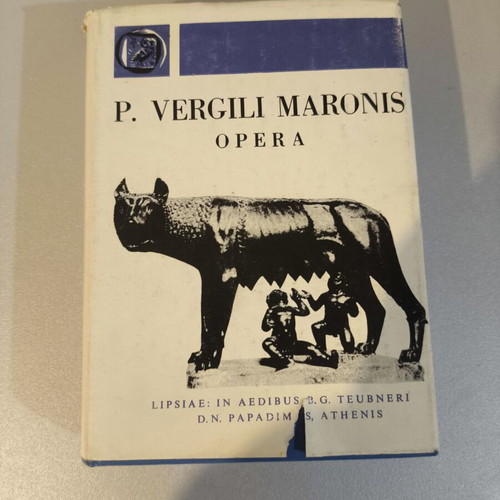 P. Vergilii Maronis Opera used, Papadimas edition, hardcover