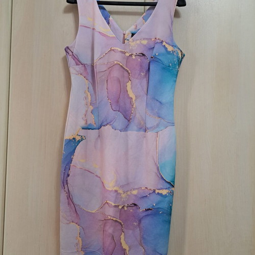 Mysticday women's dress new, multicolor, size XL
