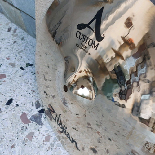 Zildjian A Custom Hi-Hat 14" καινούργιο με δώρο 20" Turkey Ride πιατίνι