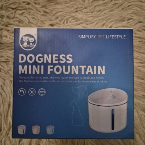 Dogness Mini Fountain new, pet water dispenser for dogs and cats