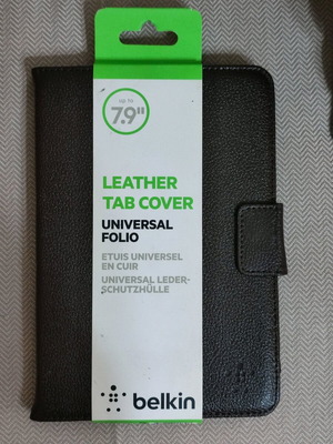 Belkin leather tablet case new