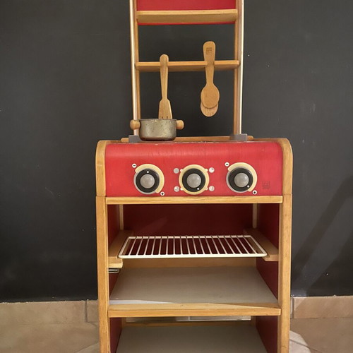 Plan Toys Wooden Children's Kitchen Used