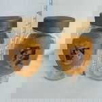  Δύο βάζα διακοσμημένα με το χέρι (μαζί)