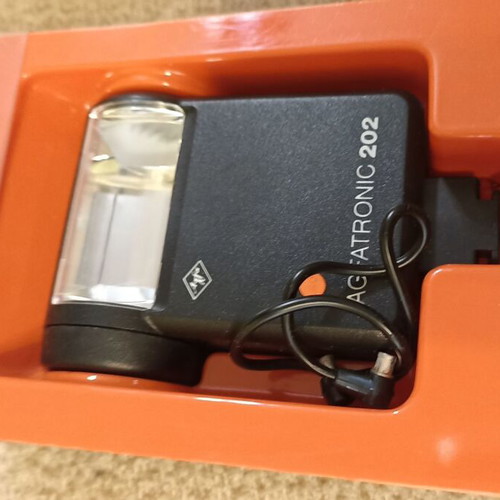 Flash for Agfatronic 202 camera used, 80's vintage