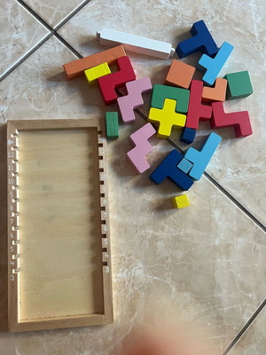 Puzzle used, 21 pieces